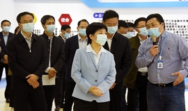 泰州市万市长一行领导莅临澳门银河网上赌场调研科技创新活动